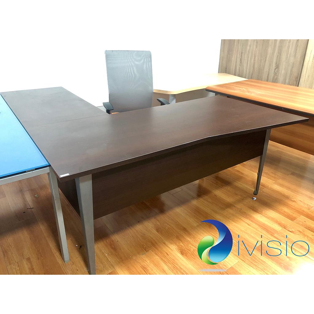 Escritorio EVO Melamina en "L" (220x180x72h) 25mm