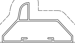 Div Side Cover 3918 Bro 6.4m