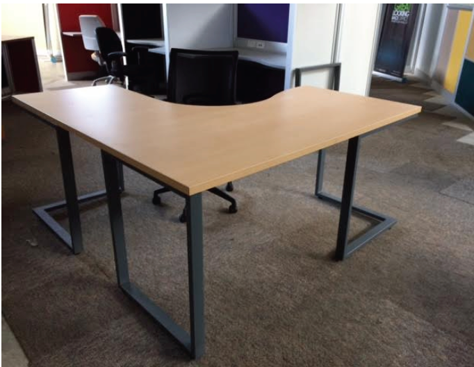 Italian Desk L Shape 1.60 x 1.20