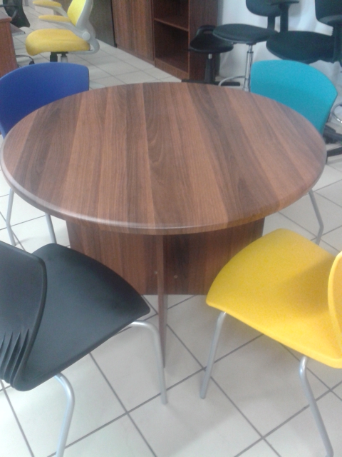 Mesa de Reunion Redonda 105 x 0.75